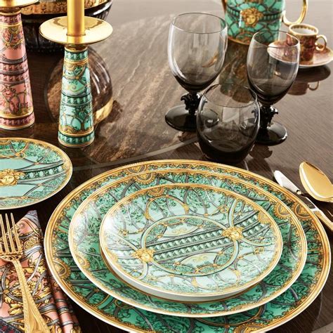 versace rosenthal glas|rosenthal Versace tableware.